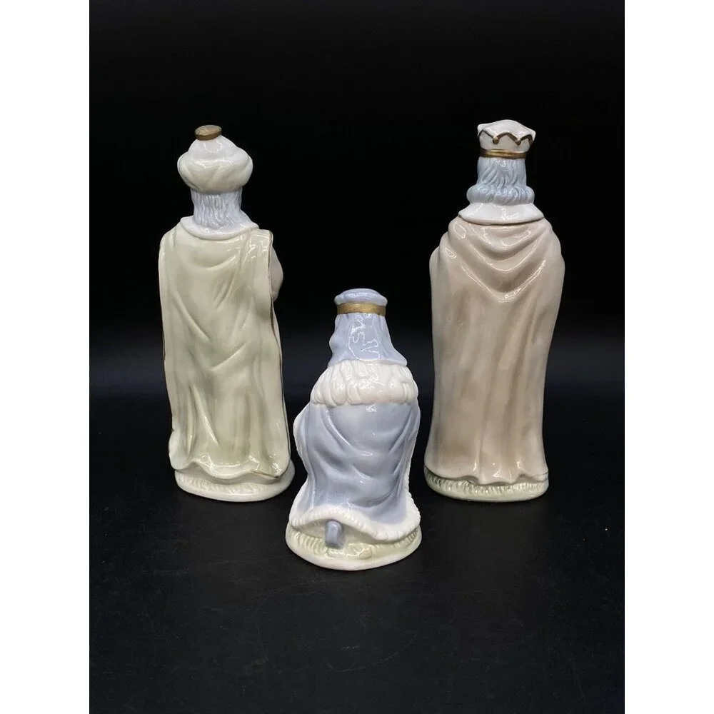 International Bazaar Pastel Nativity 3 Wise Men 9” Replacement Pieces